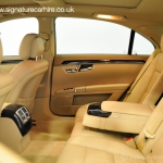 Mercedes S350 BlueTech - Rear Interior